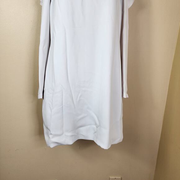 Wai Ming Women’s Dunn Dress Turtleneck Sheath Dress in Cream Size 0 - Picture 3 of 12